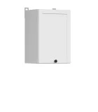 Wall cabinet JUNONA LINE G1D/40/57LP BRW white order